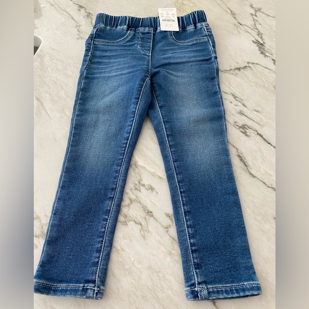 New Jcrew denim runaround leggings